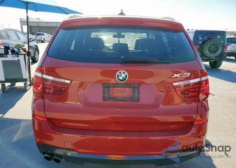 2017 BMW X3 Sdrive28I z USA, uszkodzony, nr VIN 5UXWZ7C33H0V92602